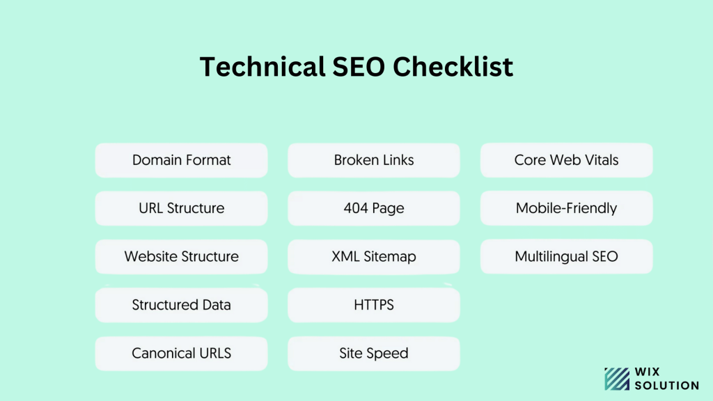 Technical SEO checklist